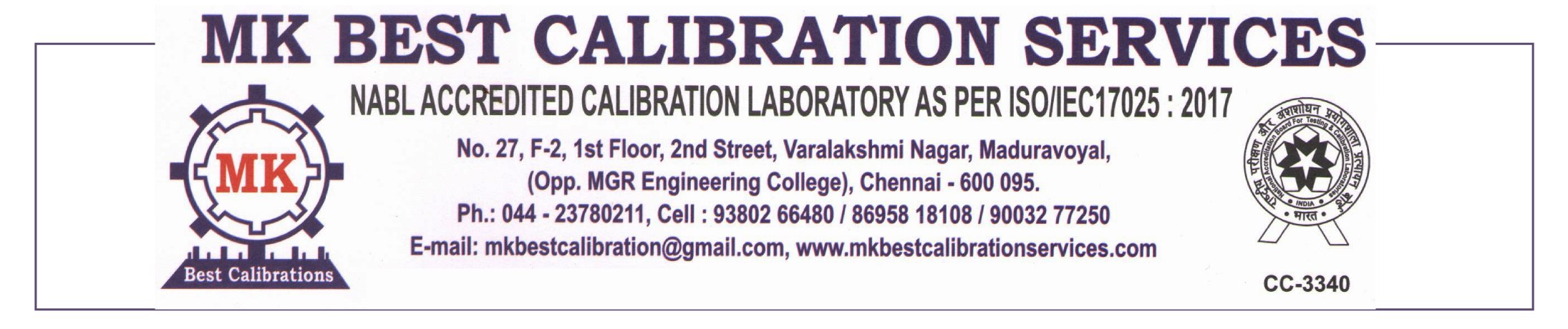 Calibration Services in Chennai, Measuring Instruments Dealers in Chennai